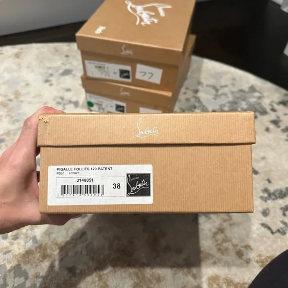 Christian Louboutin pink pigalle follies 120 - Picture 2 of 8